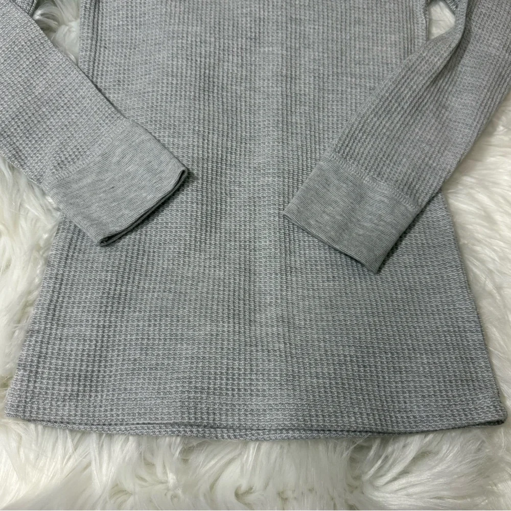 Athletic Works 2-Piece Thermal Set – Gray Heather – Boys Size M (8)